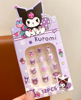 Autocollants à ongles pour enfants KUROMI