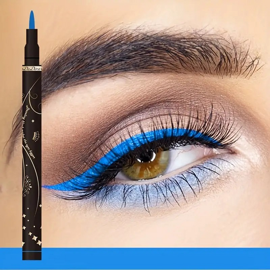 Eyeliner longue tenue et imperméables   (BLEU)